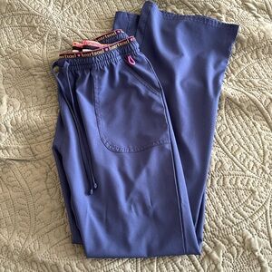 HeartSoul Navy Straight Leg Scrubs